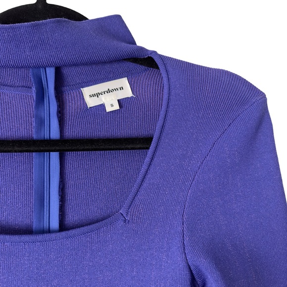 Revolve Superdown Blue Mini Dress size S - Picture 3 of 7